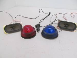 lot 34 image: lights, cigarette lighter plug ,speakers