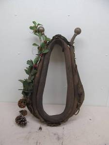 lot 112 image: vintage horse collar