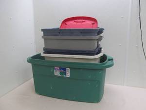 lot 146 image: storage tote