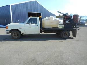 lot 1 image: 1989 Ford F350 Custom Utility Truck