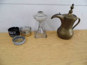 Brass Pitcher - Ashtrays