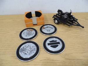 Harley Davisdon Coasters - Snowglobe