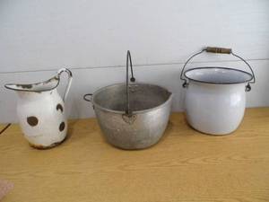 Aluminum Kettle - Enamelware