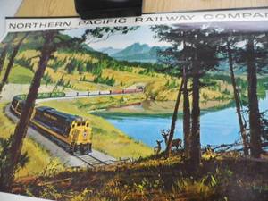 Lot of 2 Northern Pacific Calendars