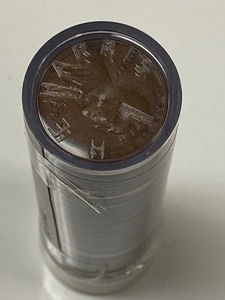 lot 7 image: Roll Of Wheat Back & Indian Head Cents