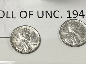 lot 8 image: Roll Of Wheat Back & Indian Head Cents