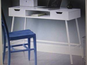 lot 6 image: Claudia Desk with Power Outlet open...