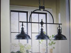 lot 19 image: Niles Hanging Lamp  open box Retail...