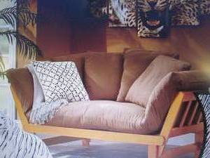 lot 32 image: Lounger Sofa Bed Cushions only, no ...