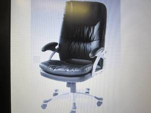 lot 47 image: Executive Office Chair open box Ret...