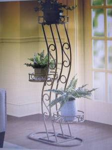 lot 57 image: Belligia Plant Stand open box Retai...