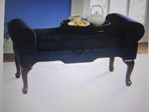 lot 75 image: Rose Storage Bench open box Retail ...