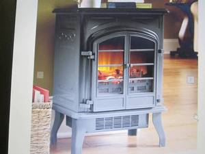 lot 76 image: Electric Stove with Remote open box...