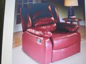 lot 77 image: Overstuffed Recliner open box Retai...