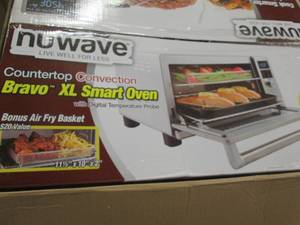 lot 109 image: Nuwave Bravo Xl Smart Oven open box...
