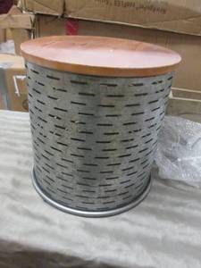 lot 111 image: Olive Bucket Side Table open box Re...