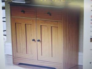 lot 123 image: Katie Sideboard open box Retail $15...