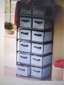 lot 138 image: 12-Drawer Organizer open box Retail...