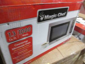 lot 179 image: Magic Chef 1.3 Cu. Ft. Stainless St...