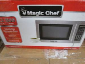 lot 180 image: Magic Chef 1.3 Cu. Ft. Stainless St...