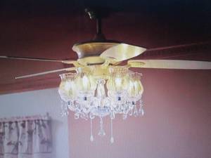 lot 181 image: Romantic Ceiling Fan open box, one ...