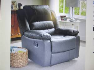 lot 185 image: Overstuffed Recliner open box Retai...