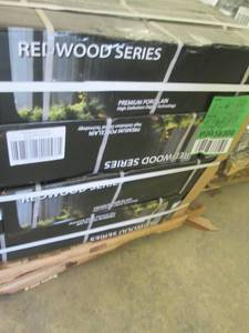 lot 214 image: 11 Cases MS Redwood Mahogany 6 in. ...