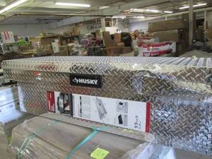 lot 263 image: Husky 71.36 Diamond Plate Aluminum ...