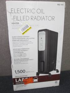 lot 279 image: 1,500-Watt Oil-Filled Radiant Elect...
