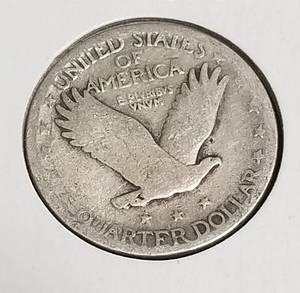 lot 05 image: 1928-S STANDING LIBERTY QUARTER