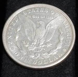 lot 14 image: 1921-S MORGAN SILVER DOLLAR