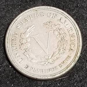 lot 38 image: 1883 NO CENTS LIBERTY V NICKEL
