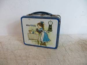 VINTAGE Metal Holly Hobbie Lunchbox
