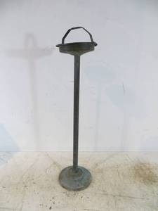 VINTAGE Metal Ashtray Stand