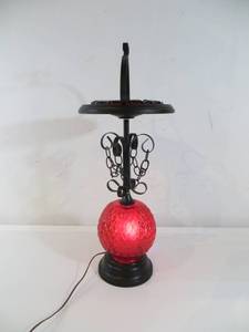 VINTAGE Ashtray Lamp