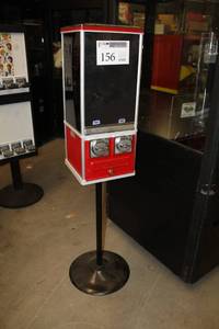 lot 156 image: Beaver Flat-Pak Sticker 2-Head Dispenser Stand