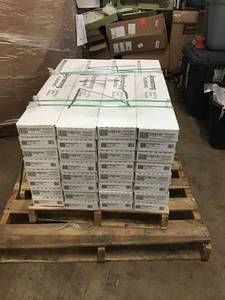 lot 4 image: LOT OF 32 CASES OF ARMSTRONG American Home Grey 6 in. x 36 in. Glue Down Vinyl Plank (35.95 sq. ft.  carton)