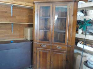 lot 1 image: Corner Cabinet...