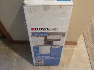 lot 20 image: Closet maid Tuffshell 2 Door Wall C...