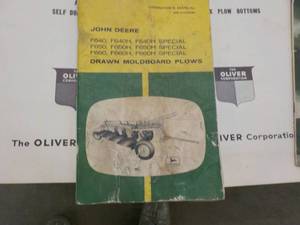 lot 51 image: John Deere, Oliver and Farm manuals...