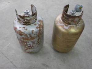 lot 61 image: 2 propane tanks...
