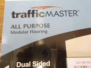lot 95 image: Traffic Master 4 pack 16 sq. 24 x 2...