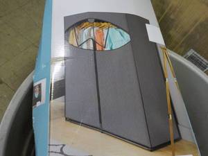 lot 100 image: Whitmor 60 extra wide portable clo...