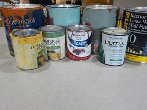 lot 132 image: Lot of Paint- each one is partially...