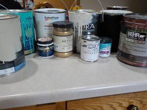 lot 133 image: Lot of Paint- each one is partially...