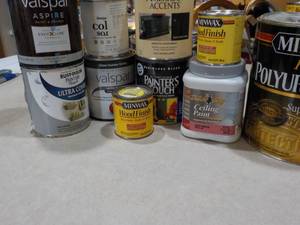 lot 137 image: Paint, Polyurethane, Minwax All Par...