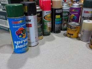 lot 145 image: Spray Paint and Stain...