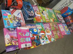 lot 192 image: Coloring Books, Tins, Valentines- a...