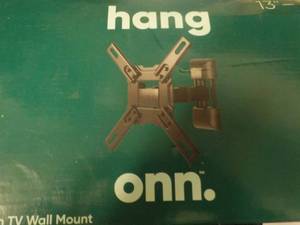 lot 199 image: Hang ONN. Full Motion TV Wall mount...