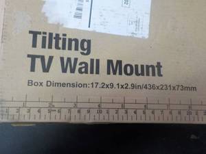 lot 207 image: Tilting Wall Tv Mount...